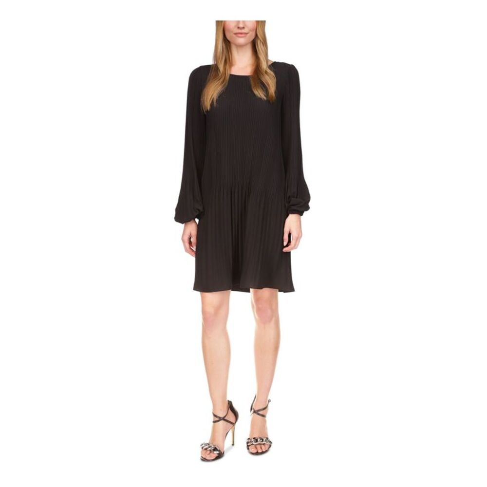 MICHAEL MICHAEL KORS Black Long Sleeve Mini Dress S